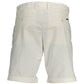 White Cotton Bermuda Shorts