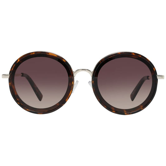 Brown Metal Sunglasses