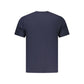 Blue Cotton Men's T-Shirt