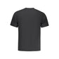 Black Cotton Men T-Shirt