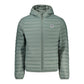 Verde Poliestere Men Jacket