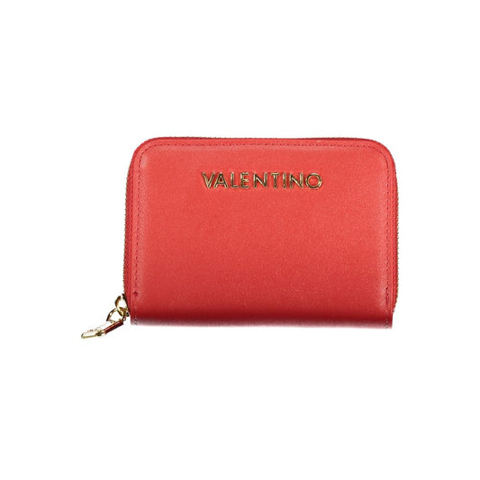 Rosso Polyurethane Women Wallet