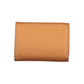Brown Polyurethane Women's Wallet