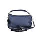 Blu Poliuretano Women Handbag