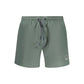 Verde Polyester Men's Swim Boxer