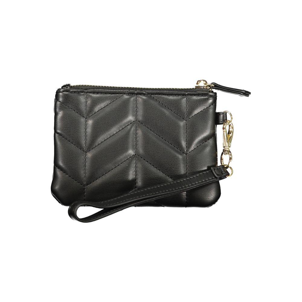 Nero Poliuretano Women Wallet