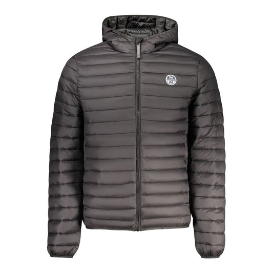 Nero Poliammide Uomo Giaccone