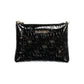 Black Polyurethane Women's Bag
