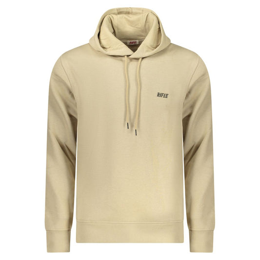 Beige Cotton Men's Sweatshirt