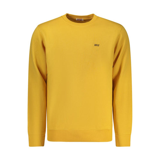 Yellow Cotton Men's Sweatshirt