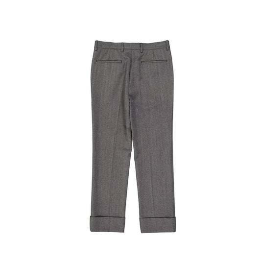 Gray Wool Dress Pants