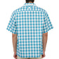 Blue Cotton Pattern Shirt