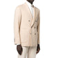 Beige Wool Full-Length Jacket