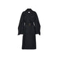 Black Polyester Coat