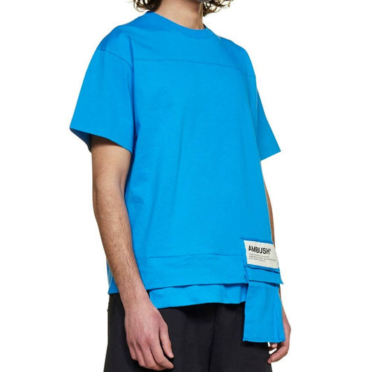 Blue Cotton T-Shirt