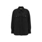 Black Cotton Dress Shirt