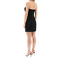 Black Acetate Cocktail Dress
