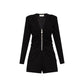 Black Acetate Jumpsuit