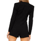 Black Acetate Jumpsuit