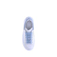 Blue Calf Leather Bos Taurus Platform Sneakers