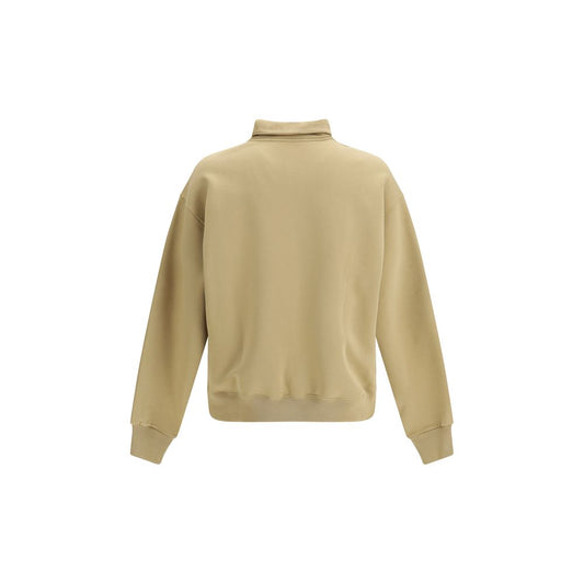 Beige Cotton Sweatshirt