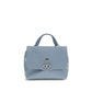 Light Blue Calf Leather Bos Taurus Handbag