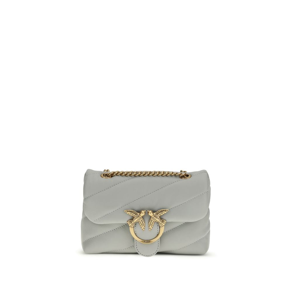 Gray Calf Leather Bos Taurus Shoulder Bag