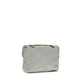 Gray Calf Leather Bos Taurus Shoulder Bag
