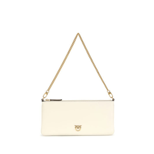 White Calf Leather Bos Taurus Shoulder Bag