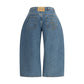 Blue Cotton Jeans Denim