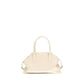 Cream Other Fibres Shoulder Bag