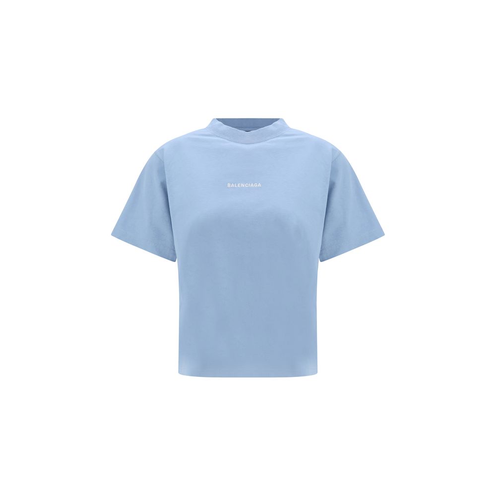 Light Blue Cotton T-Shirt
