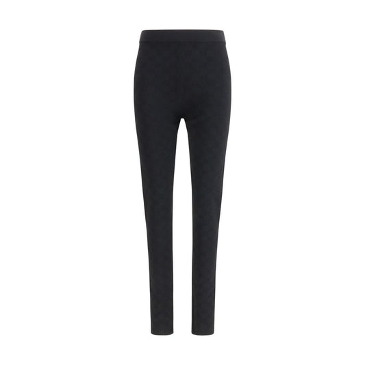 Black Viscose Leggings