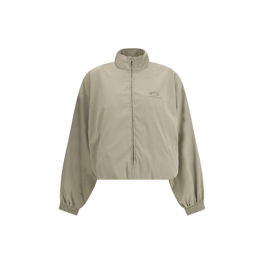 Beige Polyester Sweatshirt