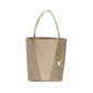 Beige Calf Leather Bos Taurus Shoulder Bag