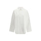 White Cotton Dress Shirt