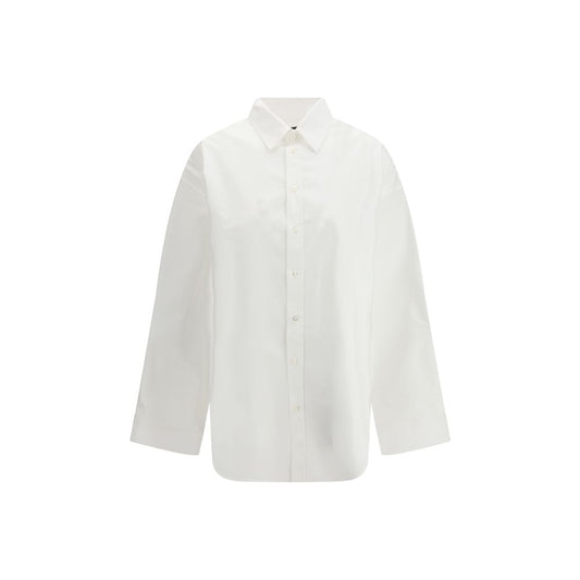 White Cotton Dress Shirt