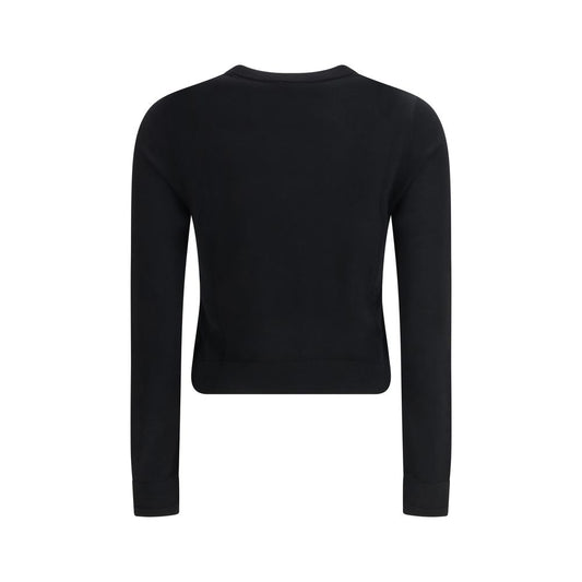 Black Wool Sweatshirt