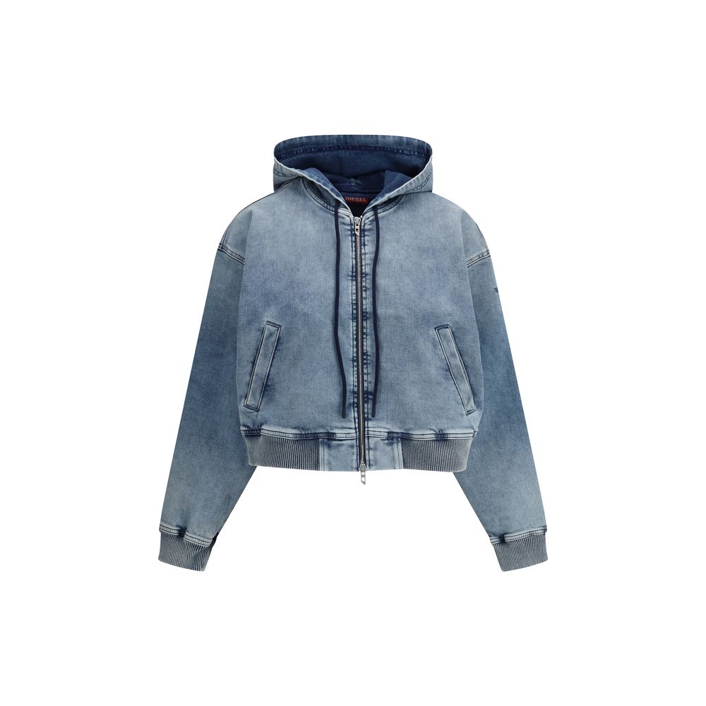 Blue Cotton Sweatshirt