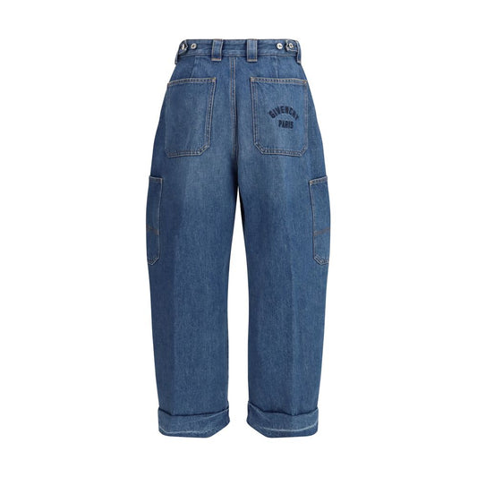 Blue Cotton Jeans Denim