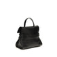 Black Calf Leather Bos Taurus Handbag