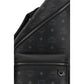 Black Fabric Backpack
