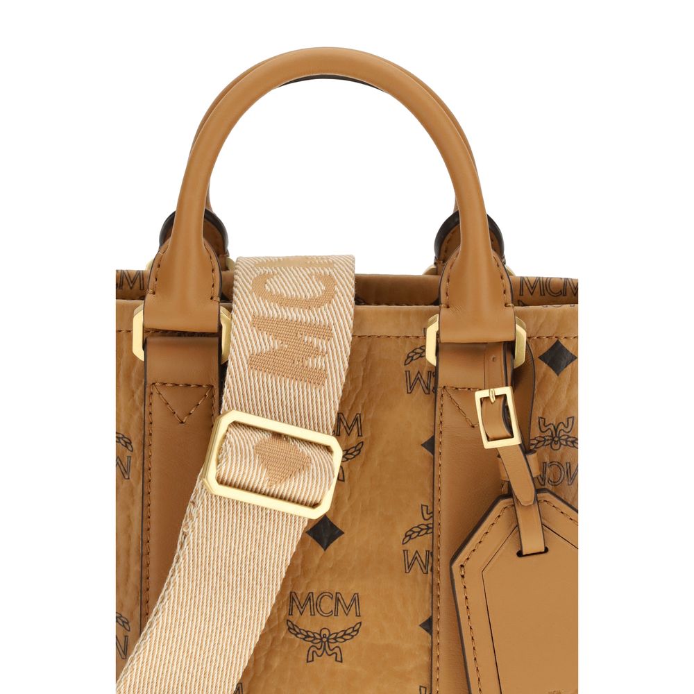 Brown Fabric Shoulder Bag