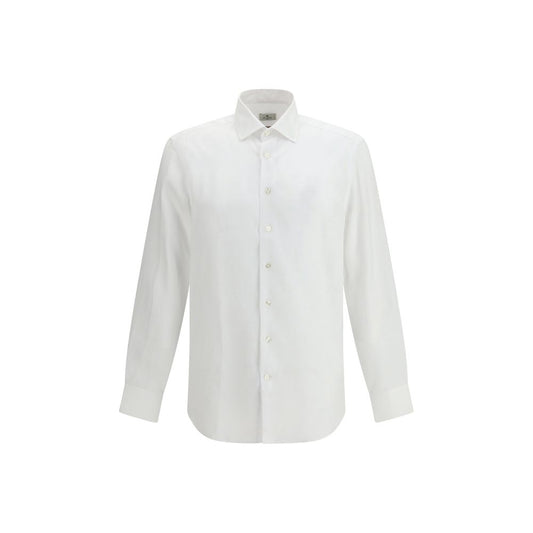 White Linen Dress Shirt