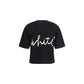 Black Cotton T-Shirt