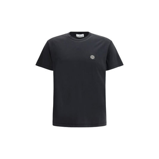 Black Cotton T-Shirt