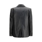 Black Calf Leather Bos Taurus Leather Jacket