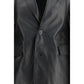 Black Calf Leather Bos Taurus Leather Jacket
