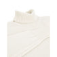 White Wool Turtleneck