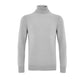 Gray Wool Turtleneck